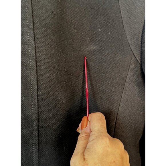 Banana Republic Steampunk Cropped Black 4 Coat Brass Cutaway Gothic Military Fit - Picture 6 of 16